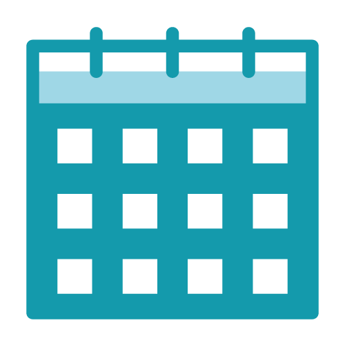 Button to open calendar